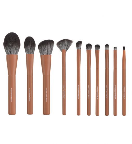 10pcs Fall Series Makeup Brush Set