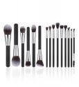 15pcs Black Makeup Brush Set