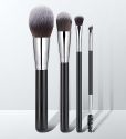 15pcs Black Makeup Brush Set