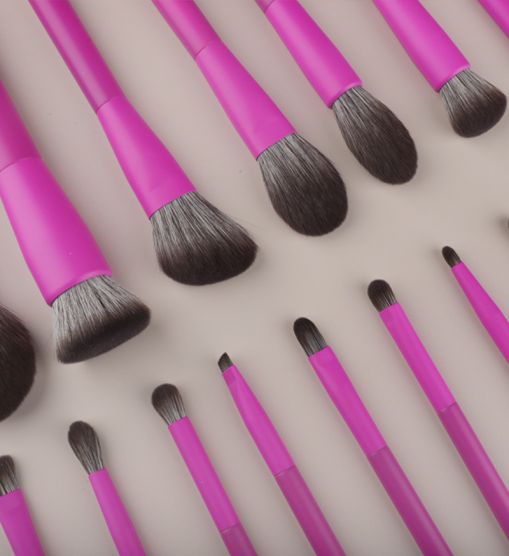 18pcs Purple Series Makeup Brush Set