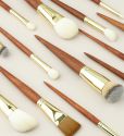 13pcs Natural Hair Makeup Brush Set