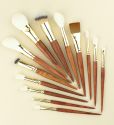 13pcs Natural Hair Makeup Brush Set