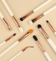 10pcs White Eye Makeup Brush Set