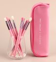 10pcs Pink Eye Makeup Brush Set